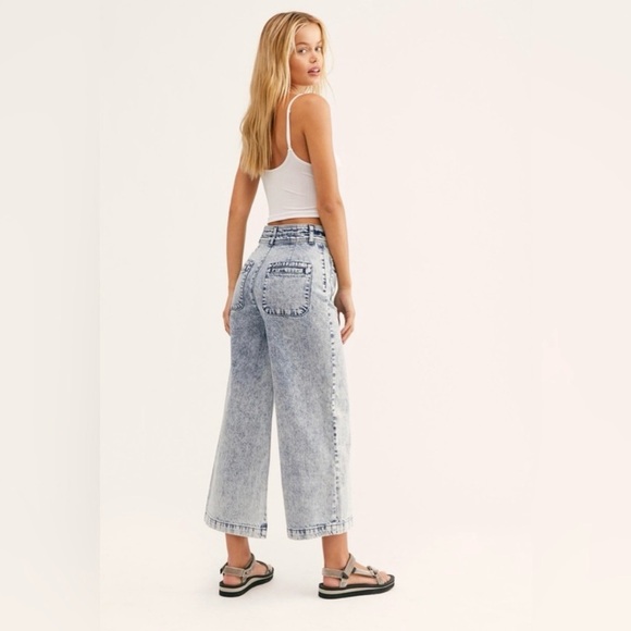 We the Free Colette Wide Leg Cropped Pant | Size 26 - Picture 8 of 10